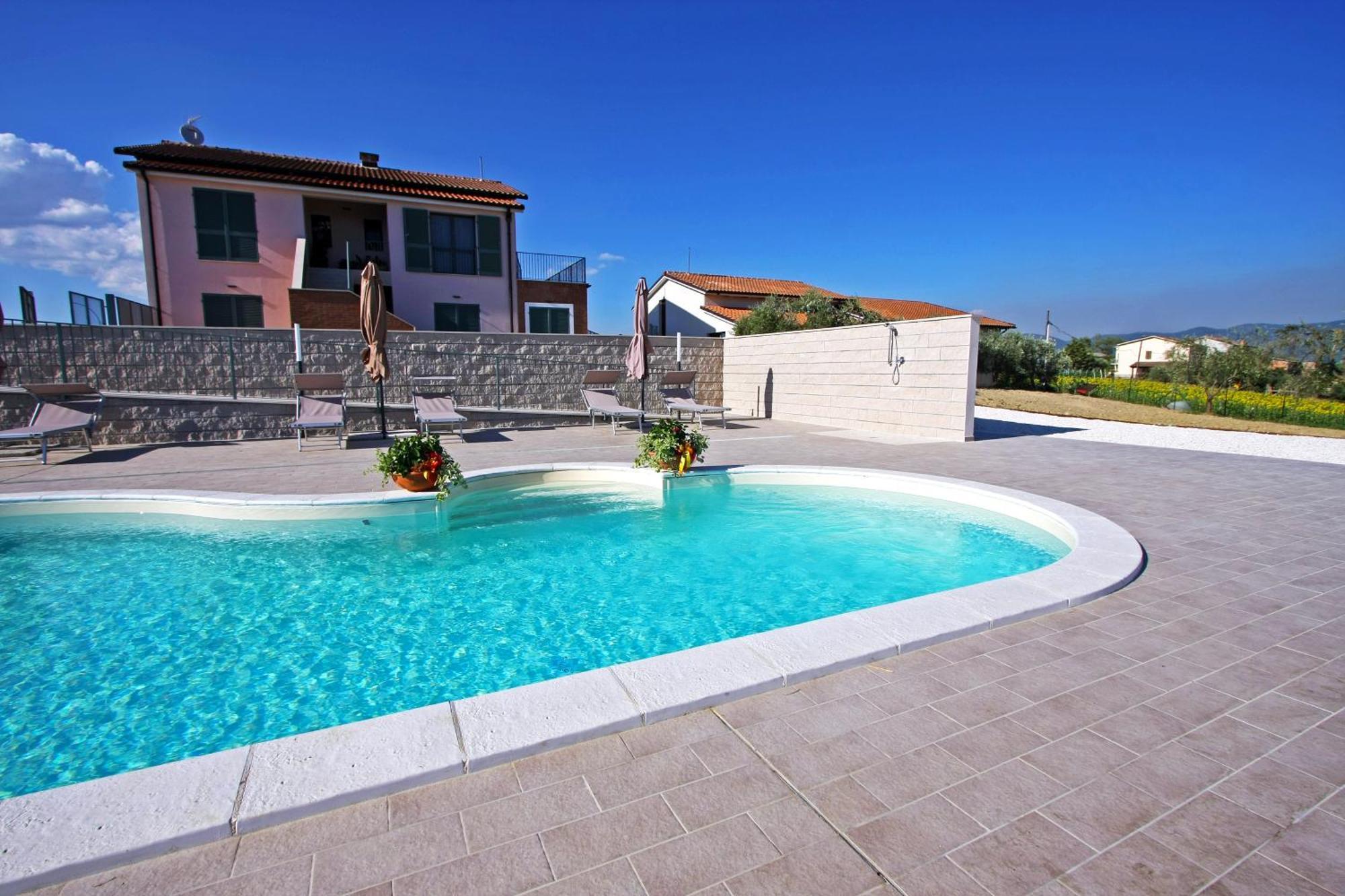 فيلا La Collina Del Girasole Montecastrilli المظهر الخارجي الصورة